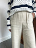 TODD LINEN PANTS - NATURAL