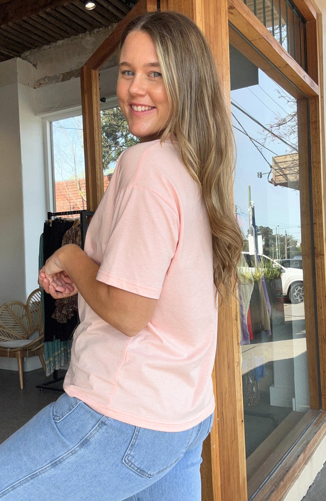 PALM SPRINGS TEE - PINK