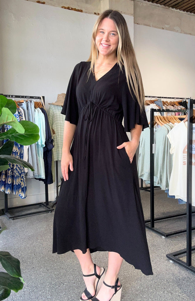 SAINT LUCIA DRESS - BLACK