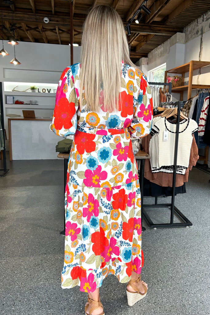 JARDIN DE FLEURS MAXI DRESS