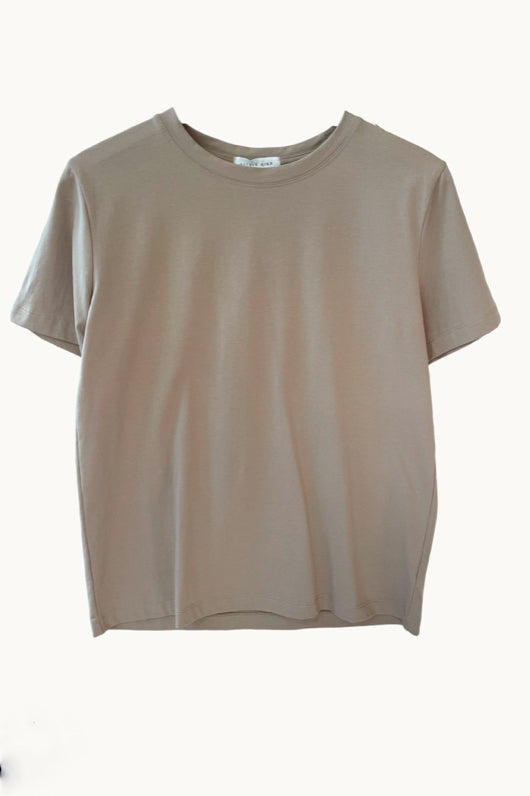 ATHENS TEE - TAUPE