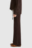CATALINA KNIT PANT - CHOCOLATE