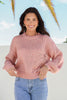 CORNELLI FLOWER KNIT - PINK SPECKLE