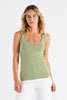 EMMA SCOOP TANK - AVOCADO STRIPE