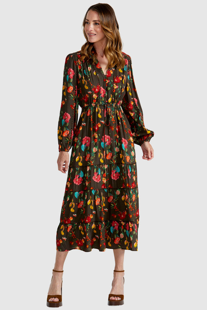 GUADALUPE DRESS - CHOC RIO