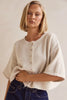 JAXON BUTTON DOWN CARDIGAN - CREAM