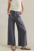 JUDE LINEN PANT - STEEL