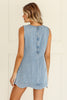 JUNE DENIM MINI DRESS