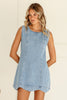 JUNE DENIM MINI DRESS