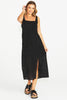 KIRBY MIDI DRESS - BLACK