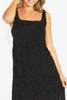 KIRBY MIDI DRESS - BLACK