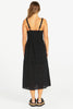 KIRBY MIDI DRESS - BLACK