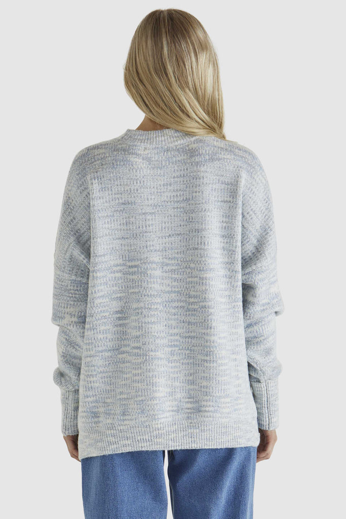 KIRSHA KNIT - BLUE MARLE