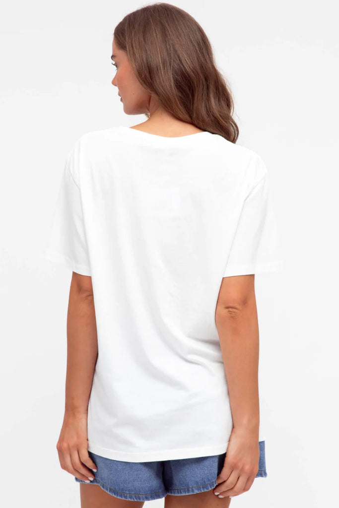 LOBSTER TEE - WHITE