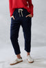 LUXE LINEN PANTS - NAVY