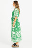 LYNDEL DRESS - GREEN FLORAL