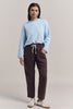 LUXE LINEN PANTS - CHOCOLATE