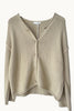 RAYA COTTON CARDIGAN - NATURAL