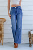 ROWAN WIDE LEG JEAN - DARK BLUE WASH