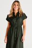 SIMONE DRESS - OLIVE