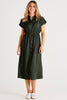 SIMONE DRESS - OLIVE