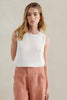 SPRING KNIT TANK - WHITE