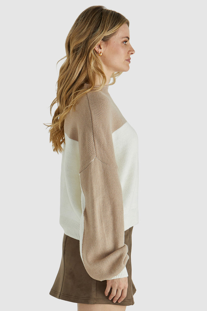 VALERY KNIT - OATMEAL/BONE