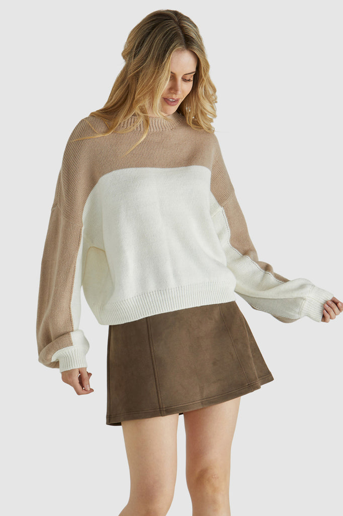 VALERY KNIT - OATMEAL/BONE