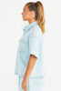 KATRINA BOYFRIEND SHIRT - 94 SNOW WASH