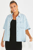 KATRINA BOYFRIEND SHIRT - 94 SNOW WASH