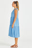 SEVILLE TIERED DRESS - CHAMBRAY