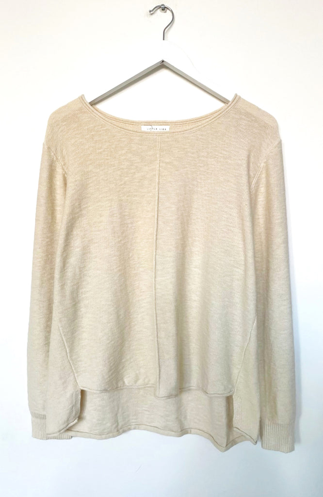 SACHA KNIT TOP - NATURAL